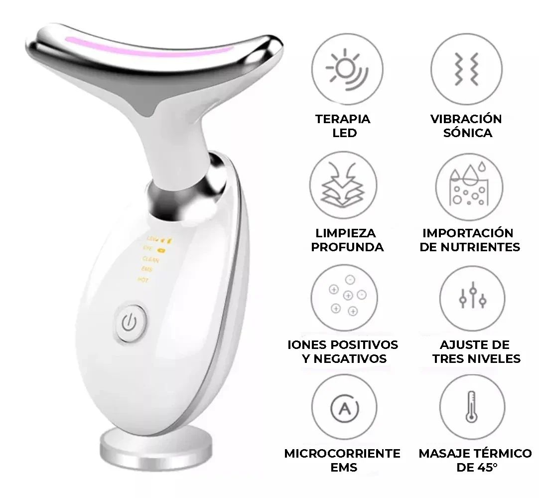 Masajeador Facial Reductor Arrugas Papad